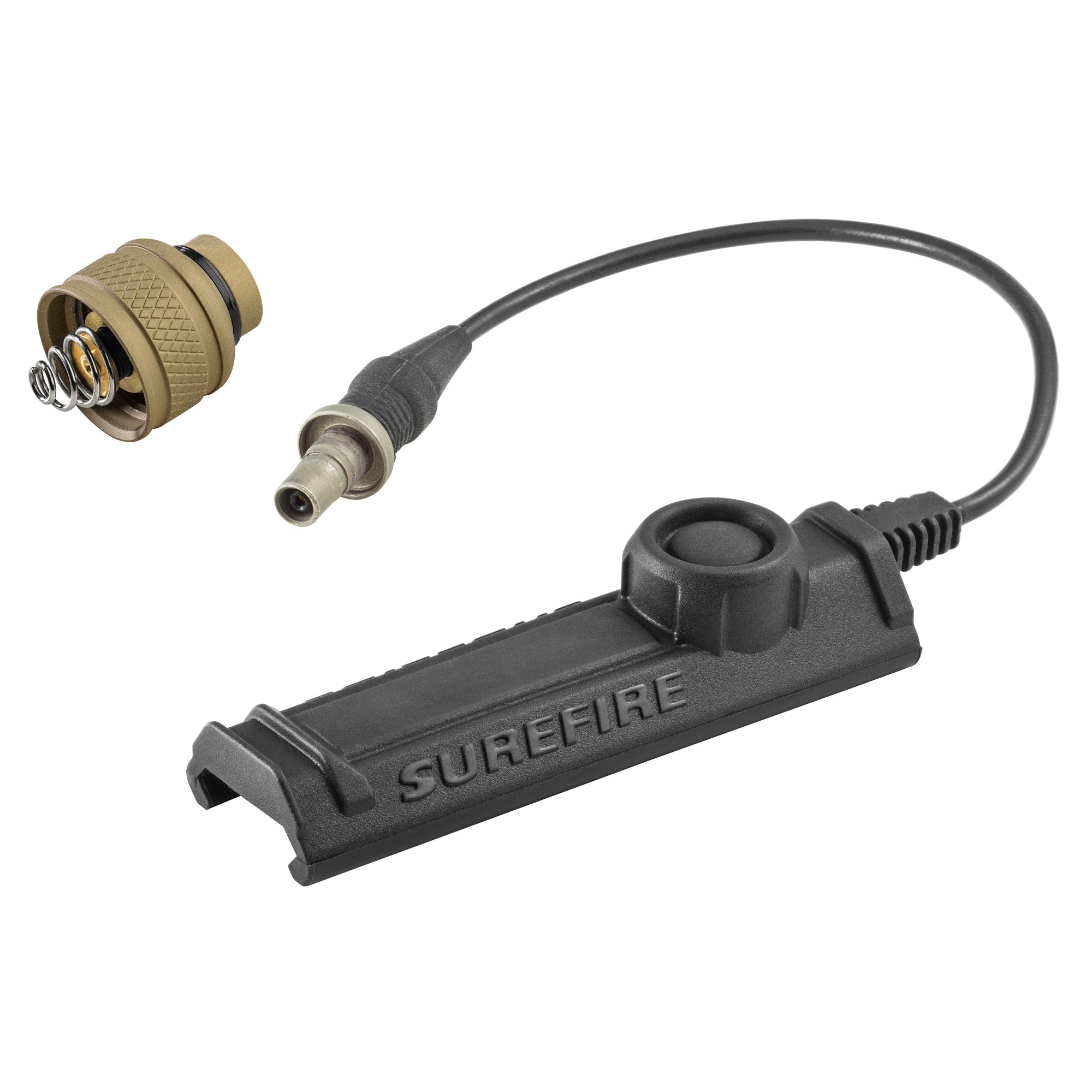 Surefire Replacement Tan Rear Cap Assembly for Scoutlight Series, Includes SR07 Rail Tape Switch