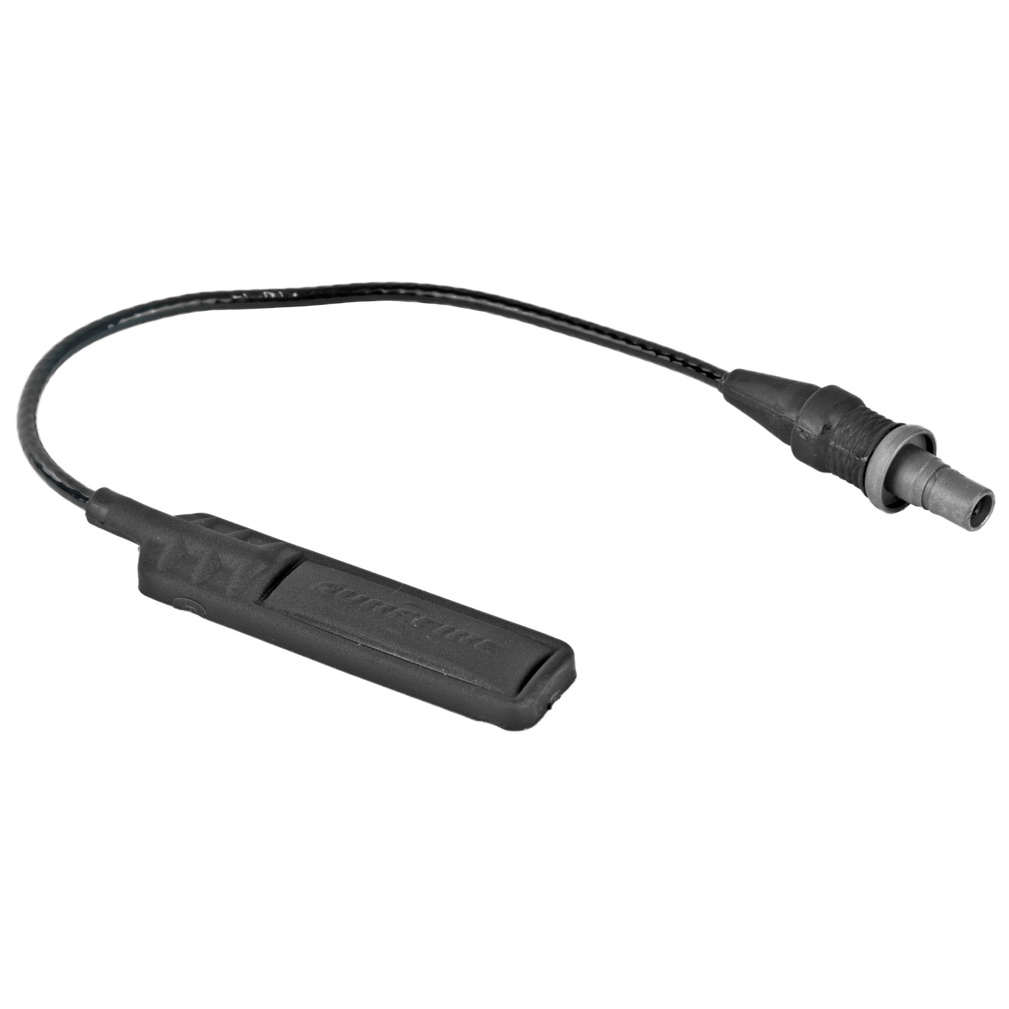 Surefire ST Remote Tape Switch in black, compatible with all Surefire weapon lights with a switch socket, featuring a 7-inch weatherproof cable.