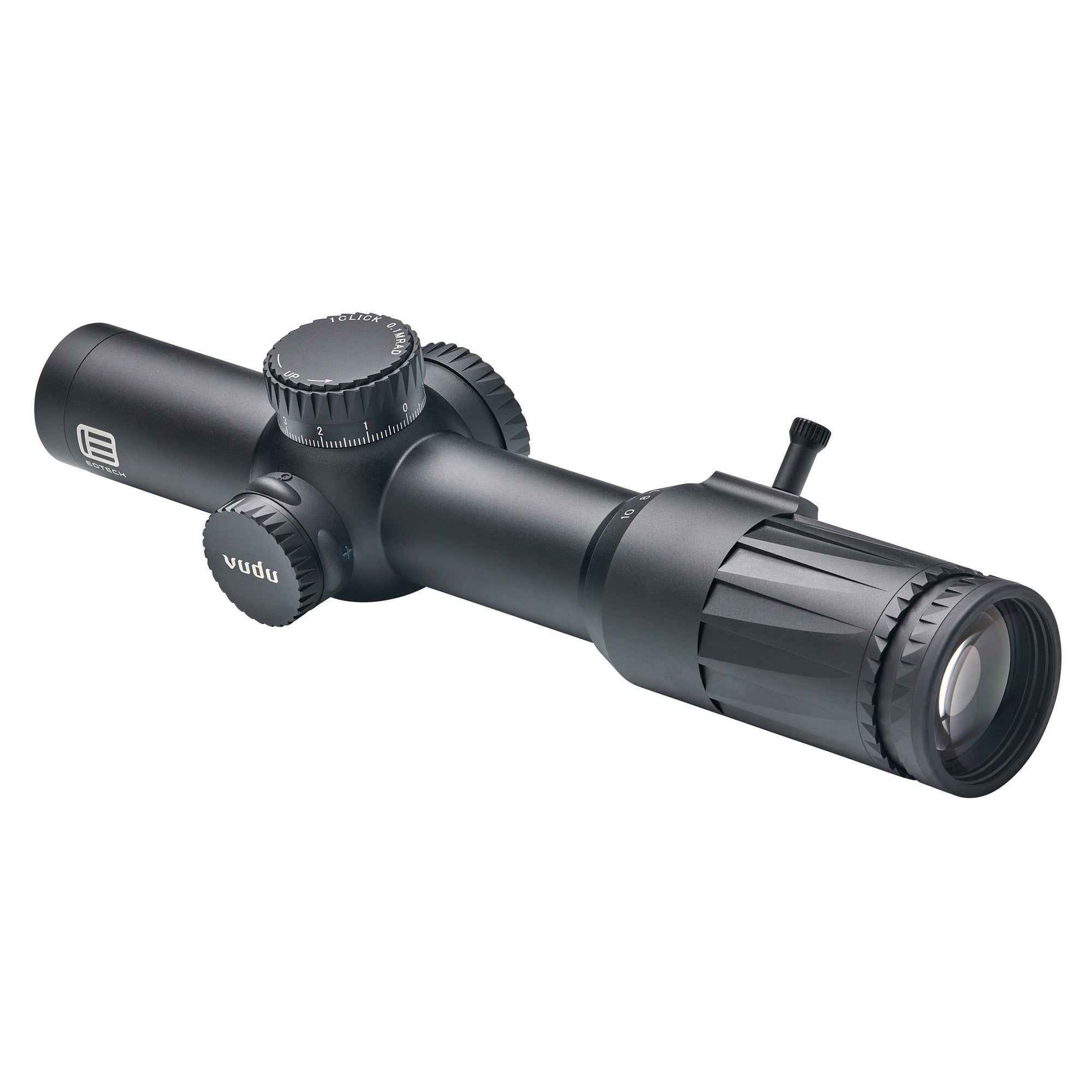 EOTech Vudu 1-10x28 Rifle Scope in Black with SR-4 Illuminated MOA Reticle, first focal plane for precise long-range accuracy